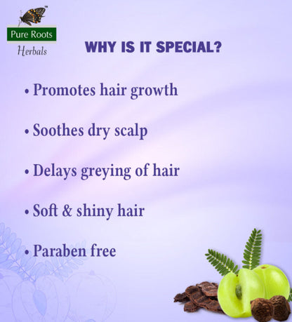 Amla, Shikakai with Reetha Shampoo 1000ml + Ubtan face wash 100ml