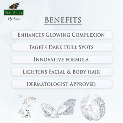 Diamond Creme Bleach For Sparkling Glow (Pack of 2)