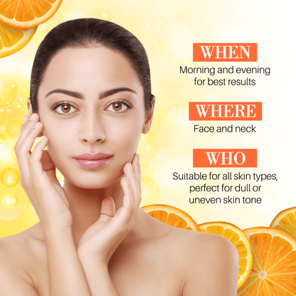 Vitamin C Skincare Kit – Face wash (100ml) + Serum (30ml) + Moisturizing Cream (50ml)