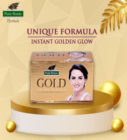 Gold Creme Bleach For Golden Glow (Pack of 2)