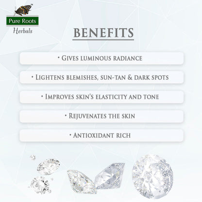 Diamond Facial Kit for Brightened & Hydrated Skin (Pack of 100g)