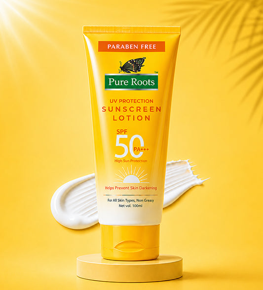 Sunscreen Lotion SPF 50 With UV Protection