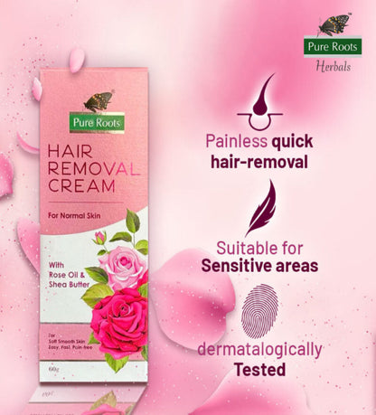 Rose Hair Removal Cream 50g (Pack of 3)