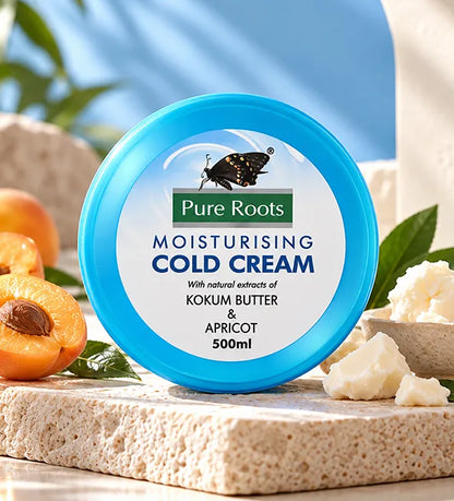 Moisturising Cold Cream With Kokum Butter & Apricot (500ml)