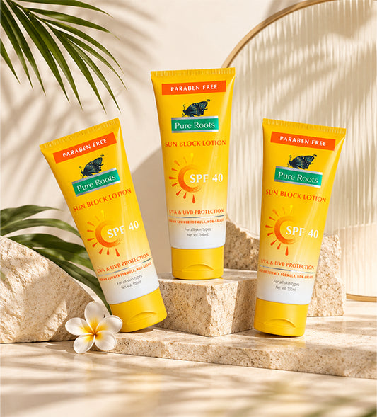 Sun Block Lotion SPF 40 With UVA & UVB Protection (Buy 2 Get 1 Free)