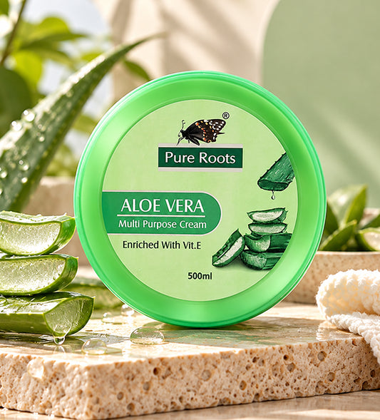 Aloe Vera Multi Purpose Cream With Vitamin E (500ml)