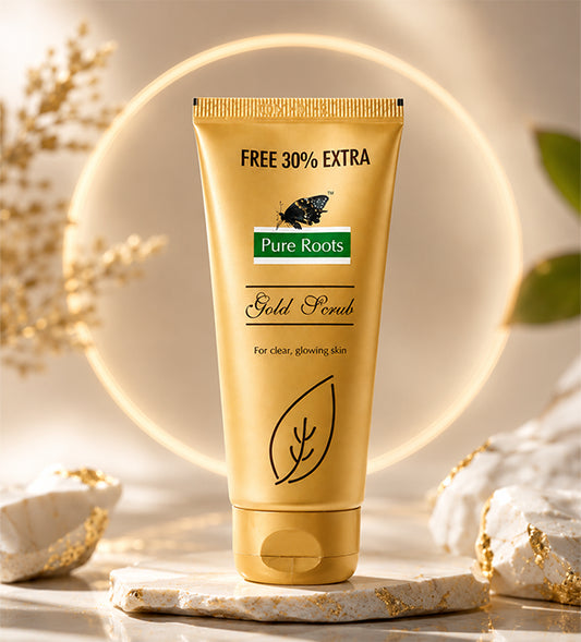 Gold Scrub For Clean & Glowing Skin (Pack of 2)