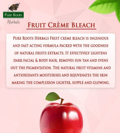 Fruit Creme Bleach With Fruit Extract & Aloe Vera (Pack of 2)