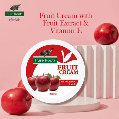 Fruit Cream With Fruit Extracts & Vitamin E 200 ml (Pack of 2)