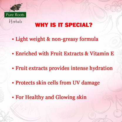 Fruit Cream With Fruit Extracts & Vitamin E 200 ml (Pack of 2)