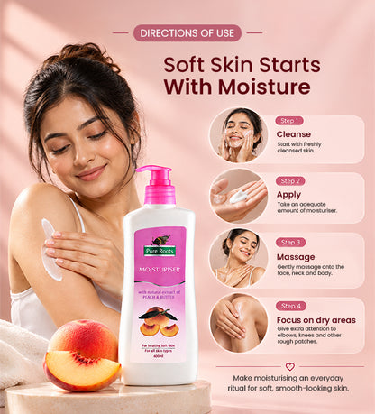 Peach & Butter Body Lotion (400ml)
