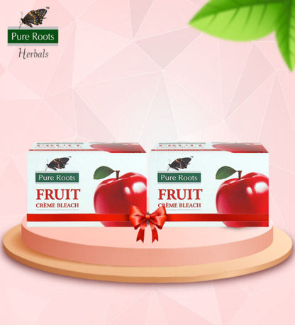 Fruit Creme Bleach With Fruit Extract & Aloe Vera (Pack of 2)