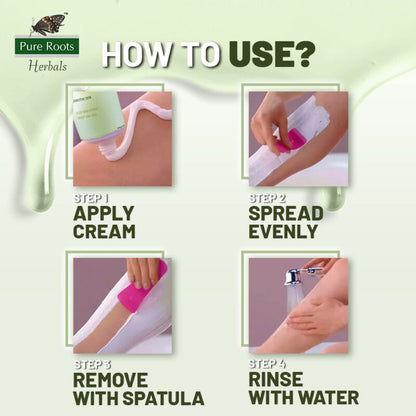 Aloe Vera Hair Removal Cream 50g (Pack of 3)