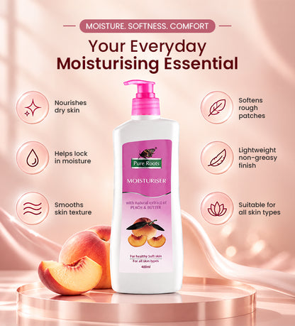 Peach & Butter Body Lotion (400ml)