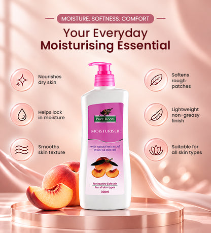 Peach & Butter Body Lotion (300ml)