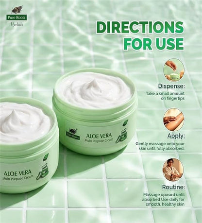 Aloe Vera Multi Purpose Cream With Vitamin E (500ml)