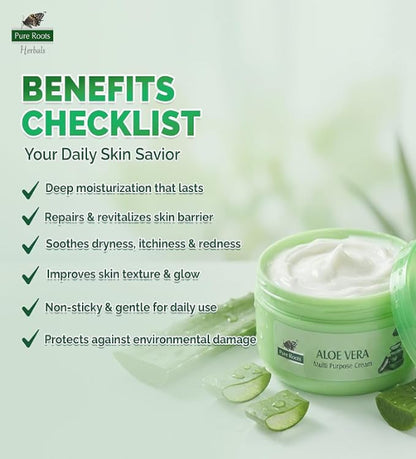 Aloe Vera Multi Purpose Cream With Vitamin E (500ml)