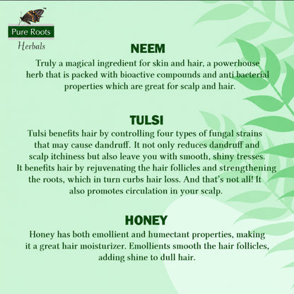 Neem Tulsi & Honey Shampoo 1000ml + Ubtan face wash 100ml