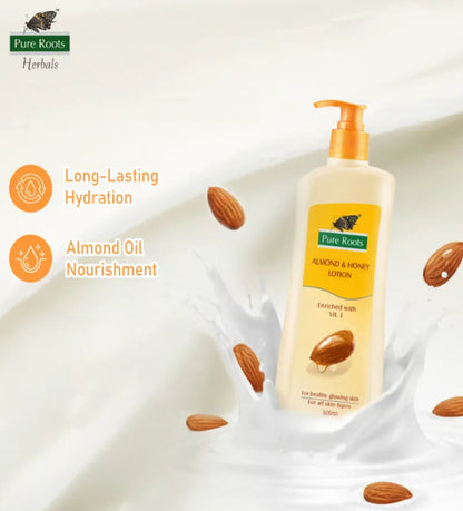 Almond & Honey Body Lotion 300ml (Buy 1 Get 1 offer)