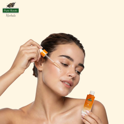 Vitamin C Glow & Radiance Face Serum For Dull Pigmented Skin
