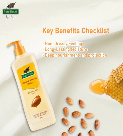 Almond & Honey Body Lotion 300ml (Buy 1 Get 1 offer)
