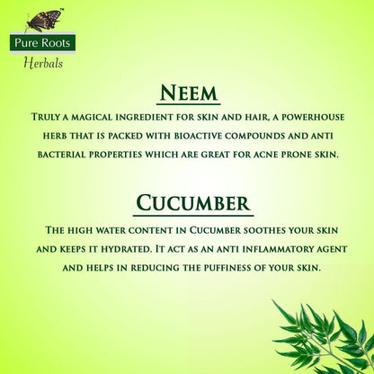 Neem Face Wash for Pimple Control 100 ml (Pack of 3)