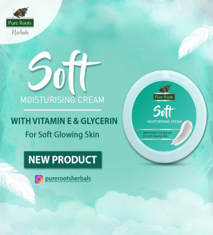 Soft Moisturising Cream With Vitamin E & Glycerin (Pack of 2)
