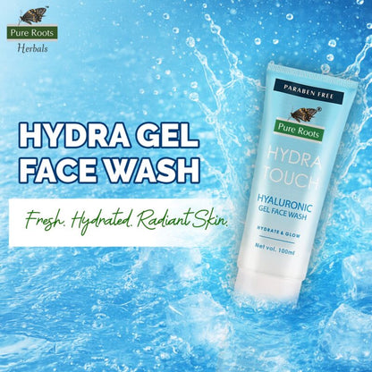 Hydra Touch Hyaluronic Gel Face Wash (Pack of 2)