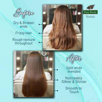 Keratin Instant Gloss Hair Serum 100ml Anti Frizz Ultra Shine With Macadamia Oil & Vitamin E