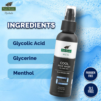 Cool Face Wash for Men 100ml ( Pack of 3)