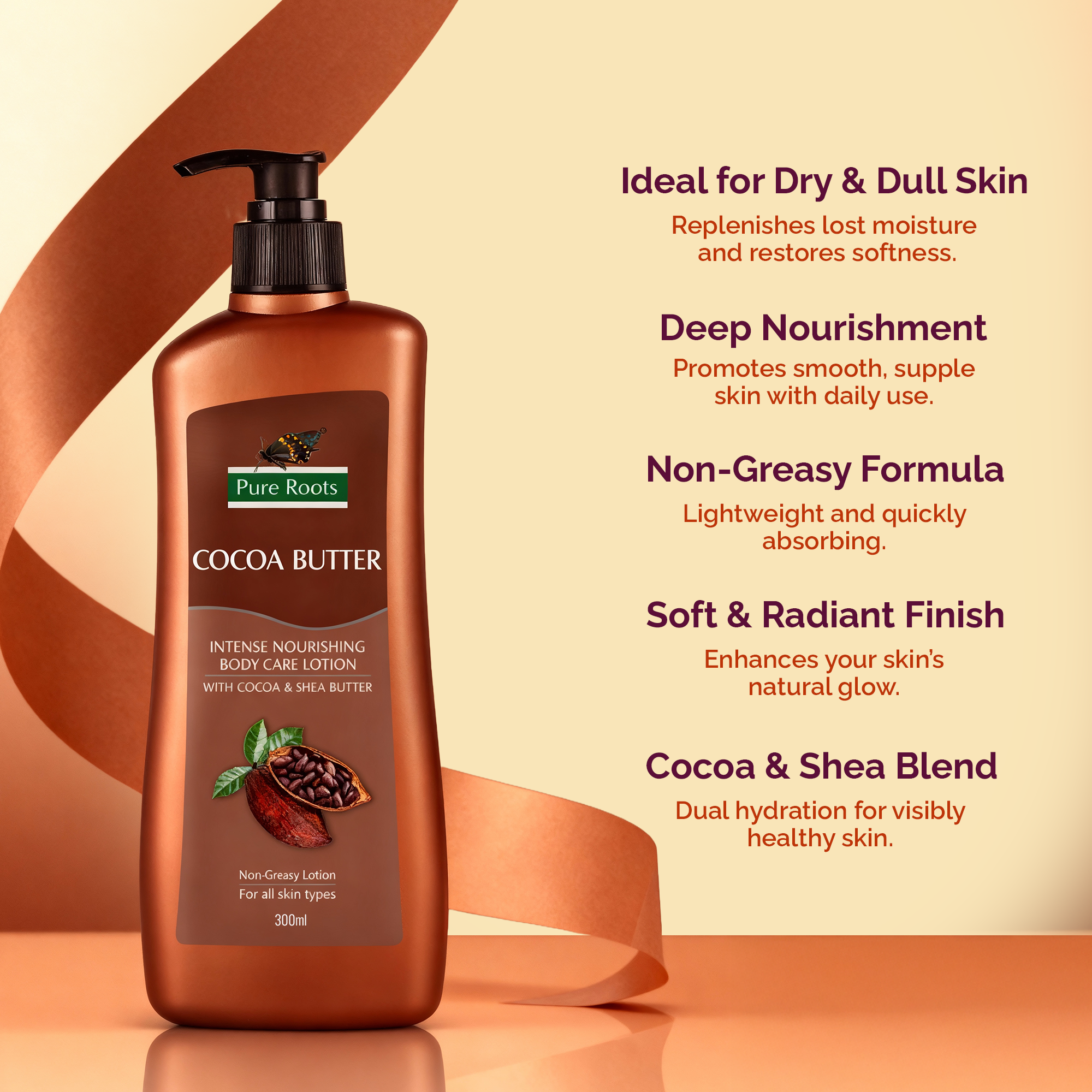 Cocoa Butter Body Lotion 300ml (Buy 1 Get 1 offer) - Image 5