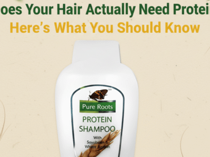 pure roots herbal protien shampoo