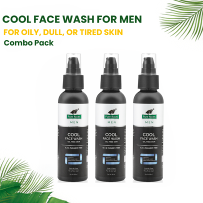Cool Face Wash for Men 100ml ( Pack of 3)