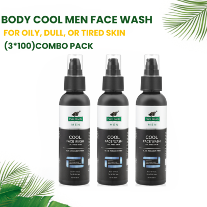 Cool Face Wash for Men (3*100 Combo Pack)