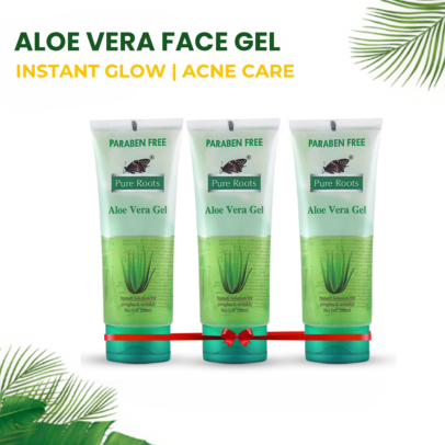 Aloe Vera Face Gel 100ml ( Pack of 3)