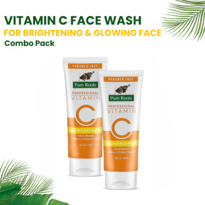 VITAMIN C FACE WASH 100ml ( Pack of 2)