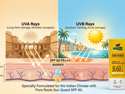 SPF 60 sunscreen lotion