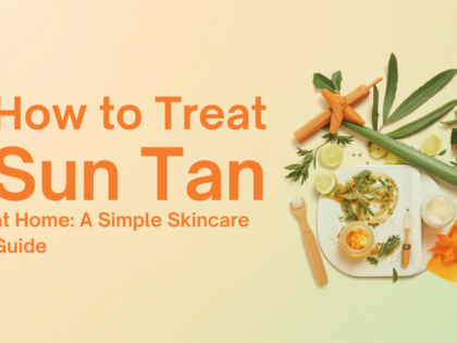 How to Treat Sun Tan at Home