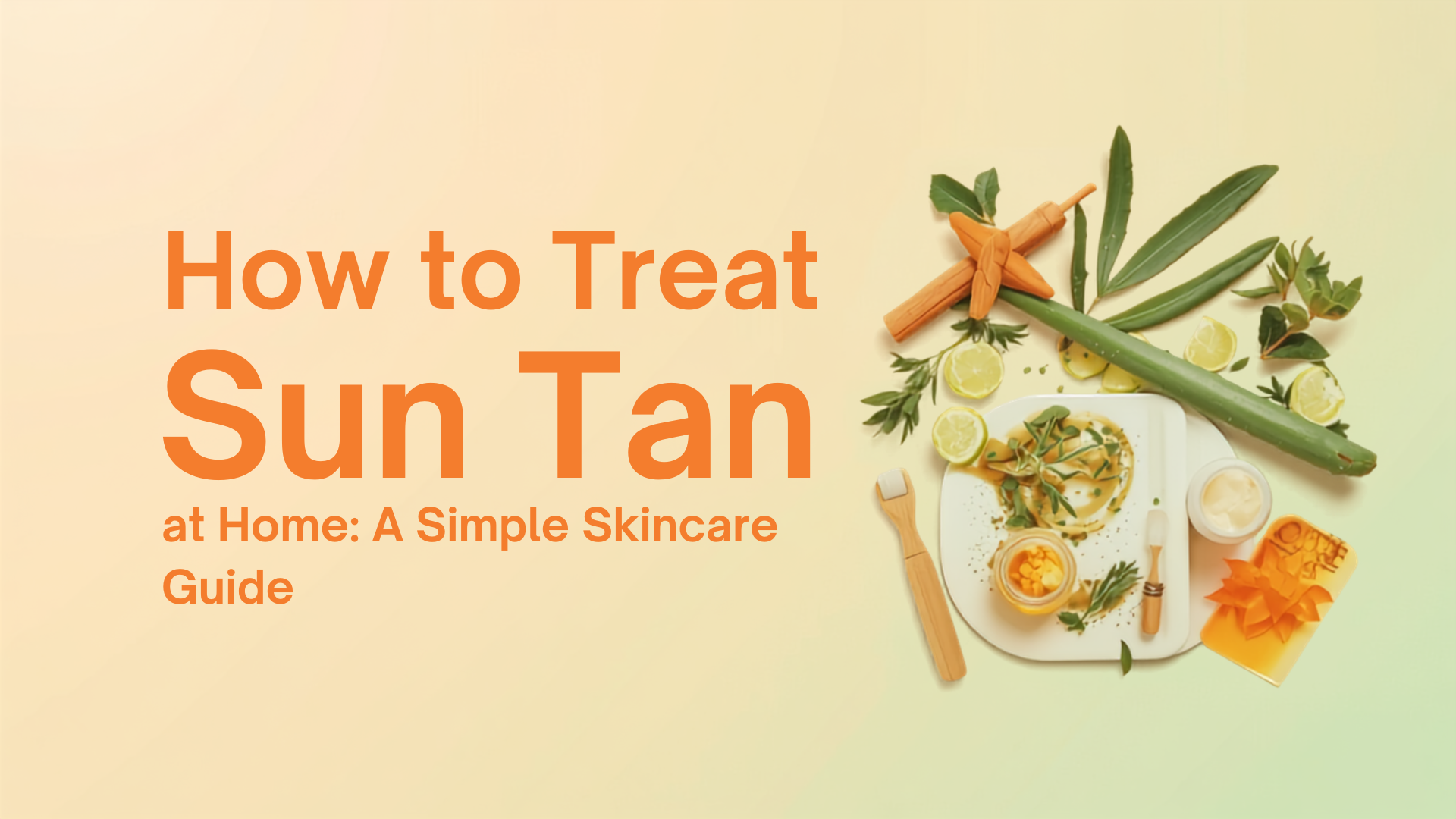 How to Treat Sun Tan at Home