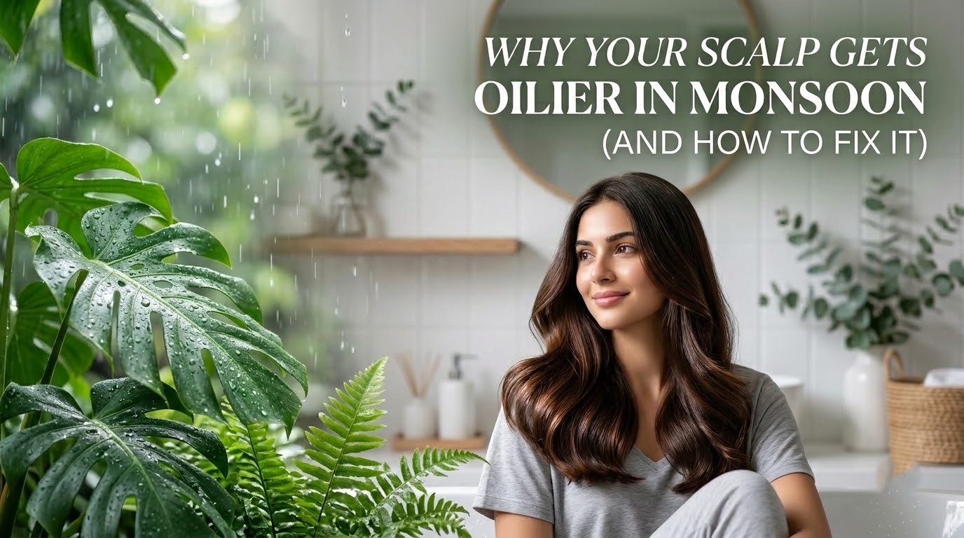 Scalp Gets Oilier in Monsoon